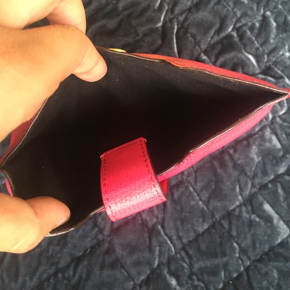 DVF Pink iPad Mini Leather Case with Pocket - Picture 4 of 4